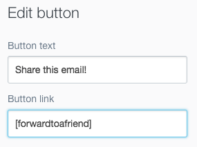 Forward to a friend tag in a button