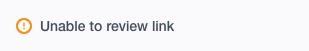 unable to review